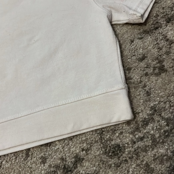 Cropped White Tee - Picture 3 of 4